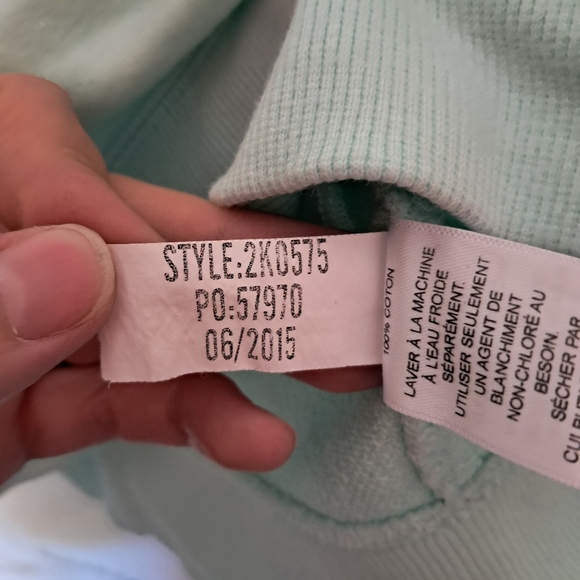 Vineyard Vines 100% Cotton Pullover Women Blue Green Half Zip Casual Embroidered - Picture 7 of 8